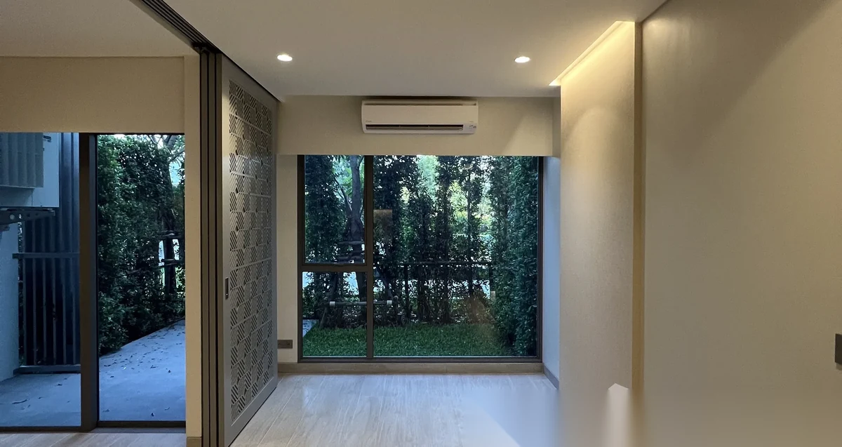 Апартаменты 1BR в ЖК Laguna Lakeside · Чернг Тале / Bang Tao · Вид в сад