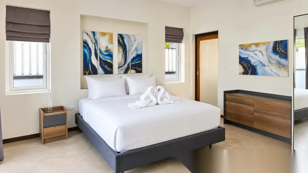 3 Bedroom Villa for rent at PRIVATE POOL VILLA PA KLOK complex · Pa Khlok · Pool View — photo 9