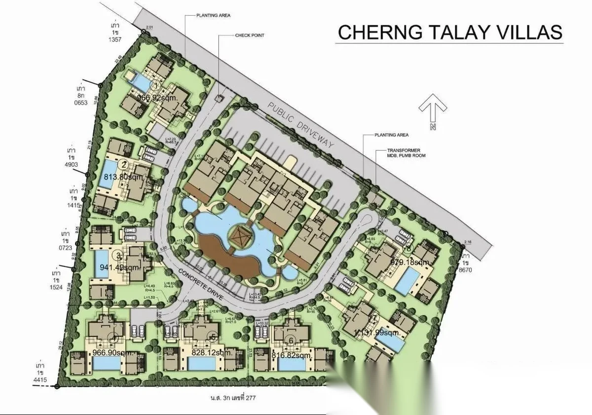 2 Bedroom Apartment for sale at Cherng Lay Villas and Condominium complex · Choeng Thale · Pool View — photo 72