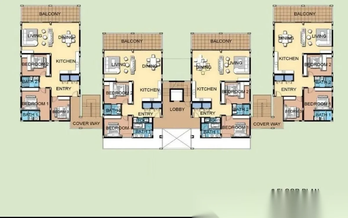 2 Bedroom Apartment for sale at Cherng Lay Villas and Condominium complex · Choeng Thale · Pool View — photo 73