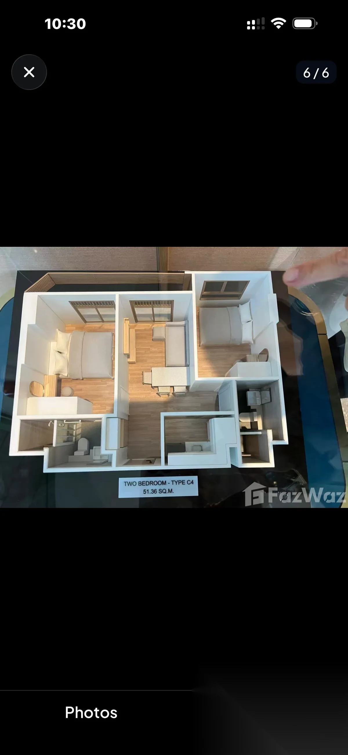 Апартаменты 2BR в ЖК Escent Phuket · Вичит · Вид в сад — фото 18