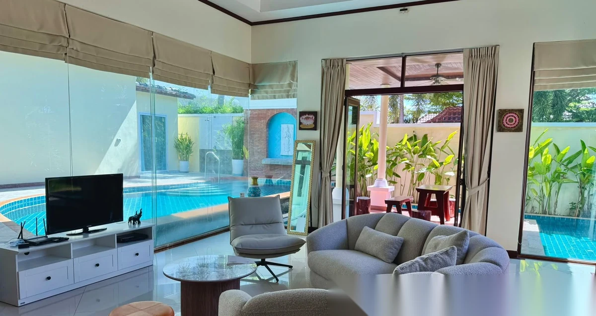 4 Bedroom Villa for sale at Ocean Palms Villa Bangtao complex · Choeng Thale · Pool View