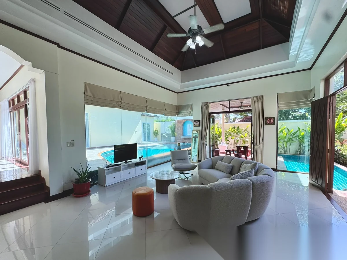 4 Bedroom Villa for sale at Ocean Palms Villa Bangtao complex · Choeng Thale · Pool View — photo 2