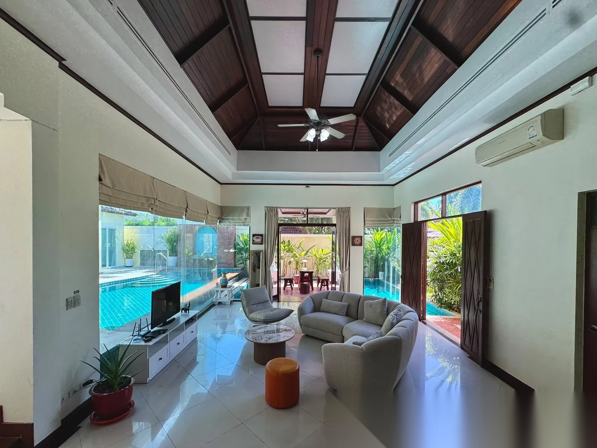 4 Bedroom Villa for sale at Ocean Palms Villa Bangtao complex · Choeng Thale · Pool View — photo 3
