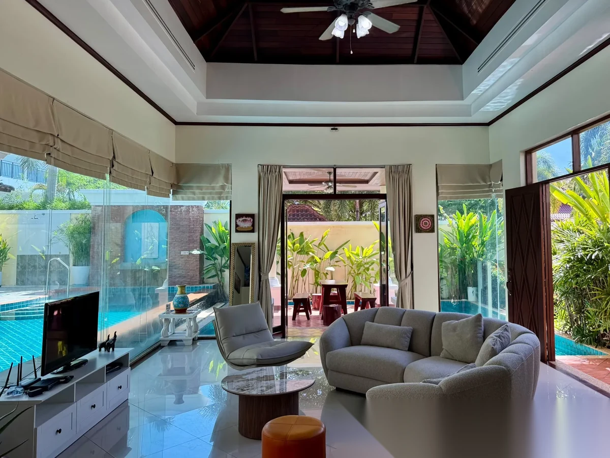 4 Bedroom Villa for sale at Ocean Palms Villa Bangtao complex · Choeng Thale · Pool View — photo 4
