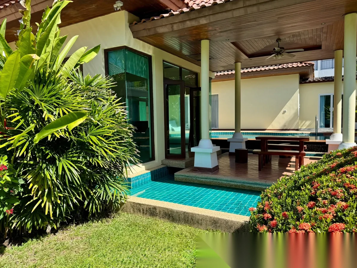 4 Bedroom Villa for sale at Ocean Palms Villa Bangtao complex · Choeng Thale · Pool View — photo 9