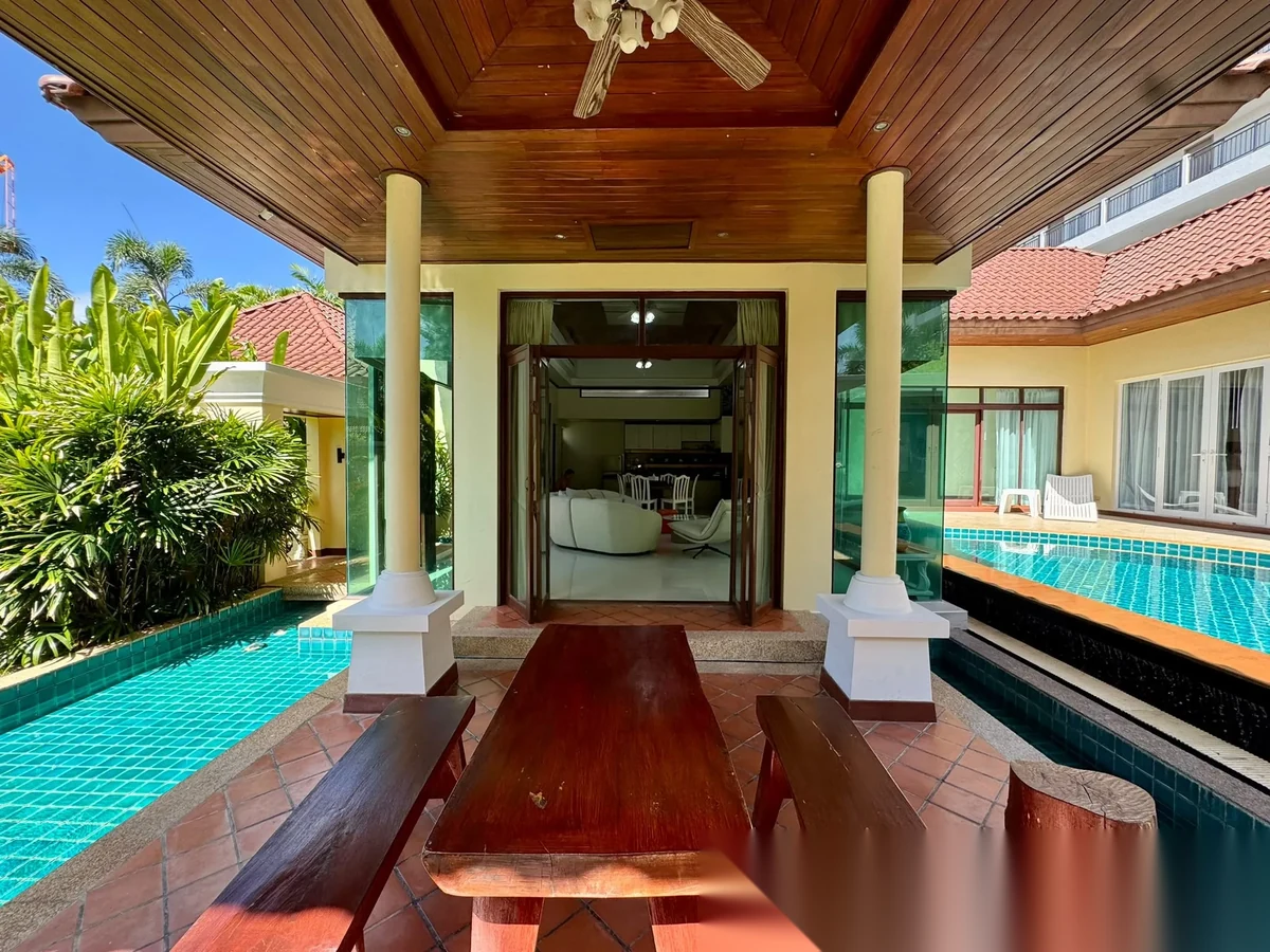 4 Bedroom Villa for sale at Ocean Palms Villa Bangtao complex · Choeng Thale · Pool View — photo 12