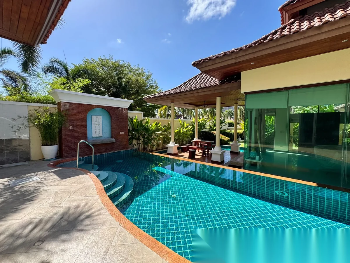 4 Bedroom Villa for sale at Ocean Palms Villa Bangtao complex · Choeng Thale · Pool View — photo 14