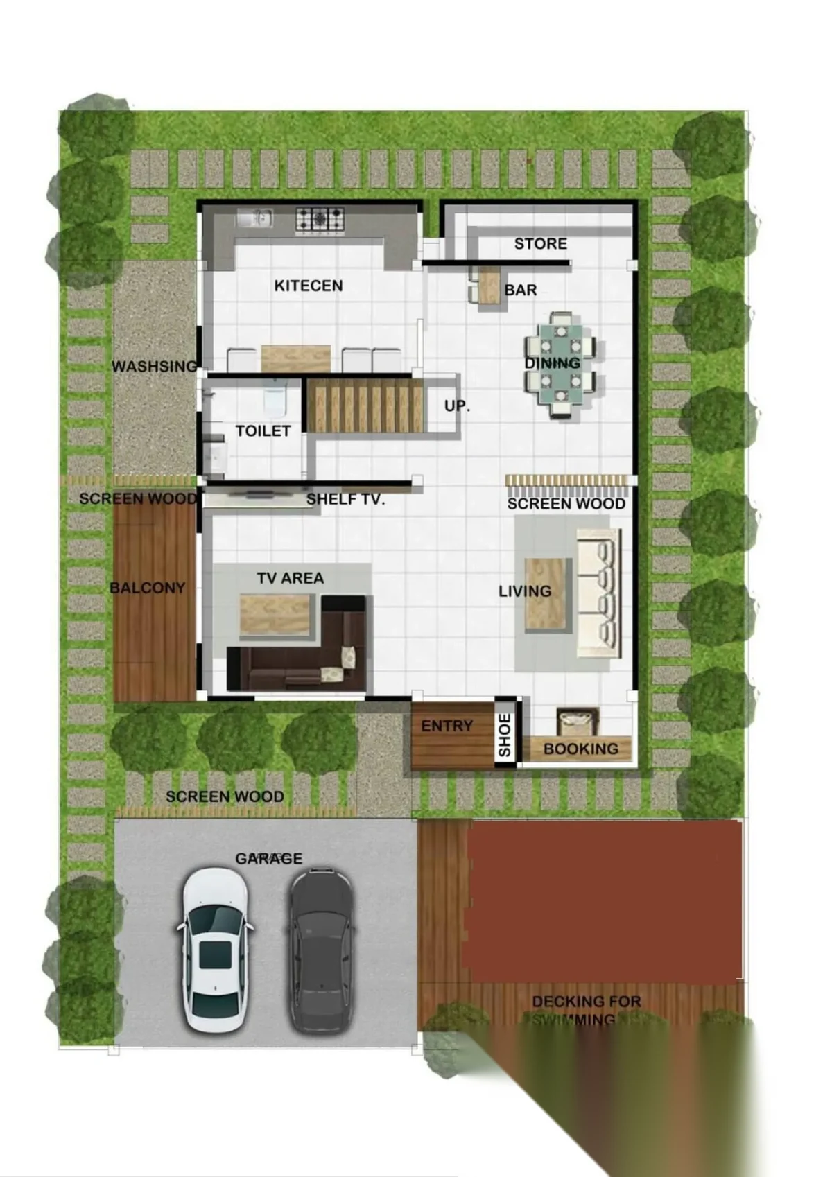 3 Bedroom House for sale at Supalai Lagoon Phuket complex · Ko Kaeo · Garden View — photo 37