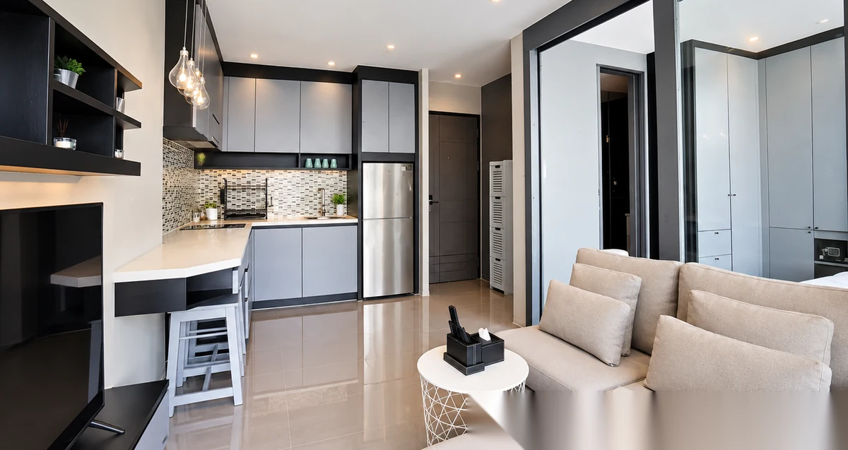 1 Bedroom Apartment for sale at CITYGATE complex · Kamala · Pool View — photo 2