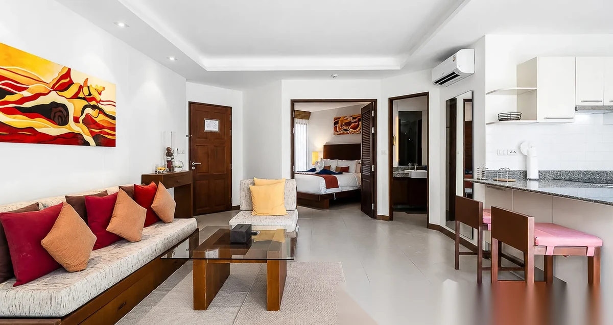 1 Bedroom Apartment for rent at Dewa Phuket Resort and Villas complex · Sakhu · Pool View