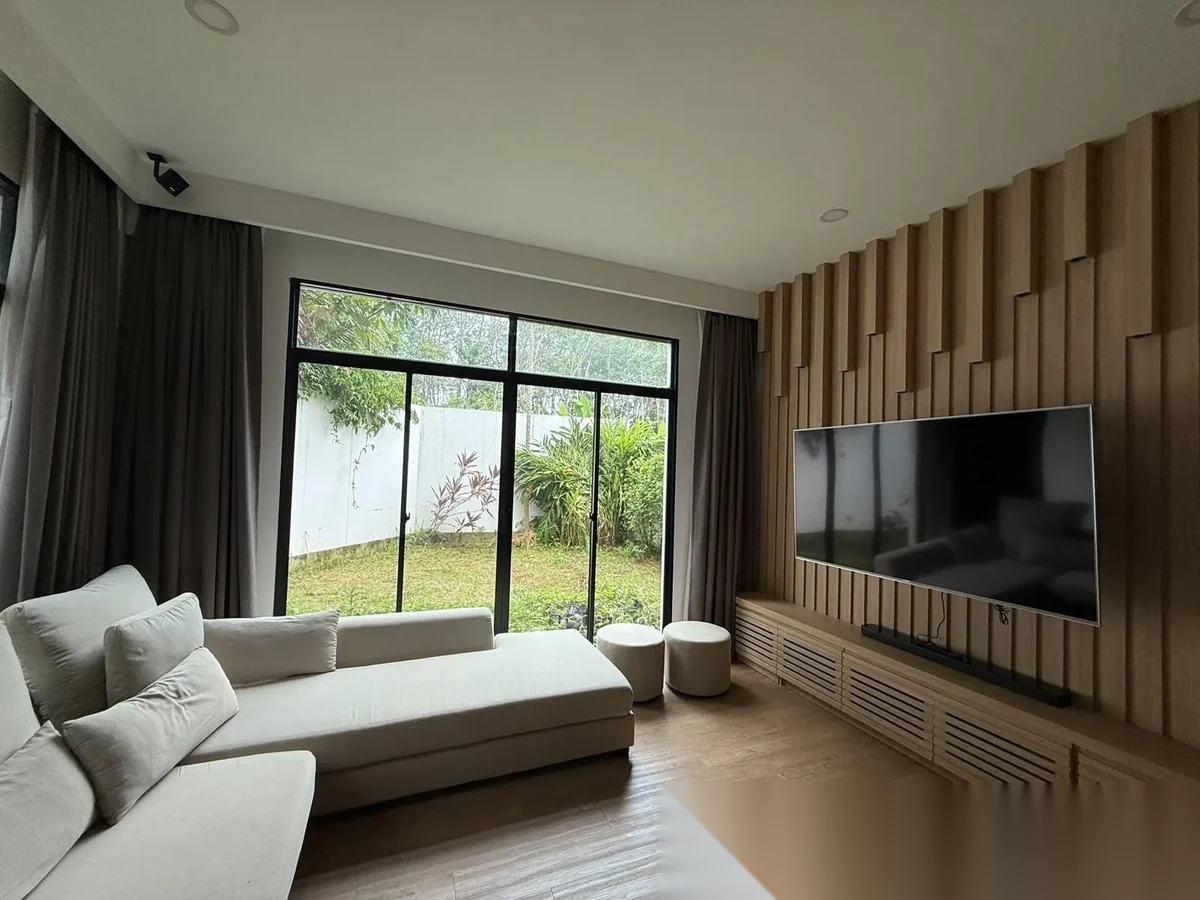 3 Bedroom House for sale at Mono Loft House Koh Keaw complex · Ko Kaeo · Garden View — photo 5