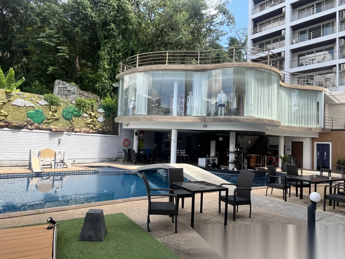Апартаменты 1BR в ЖК Bayshore Oceanview Condominium · Патонг · Выход к бассейну — фото 10