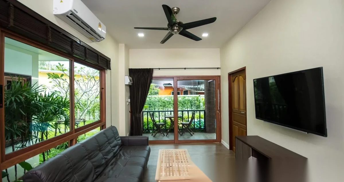 1 Bedroom Villa for rent at Shared Pool Villa in Rawai 25,000/month complex · Rawai · Pool View