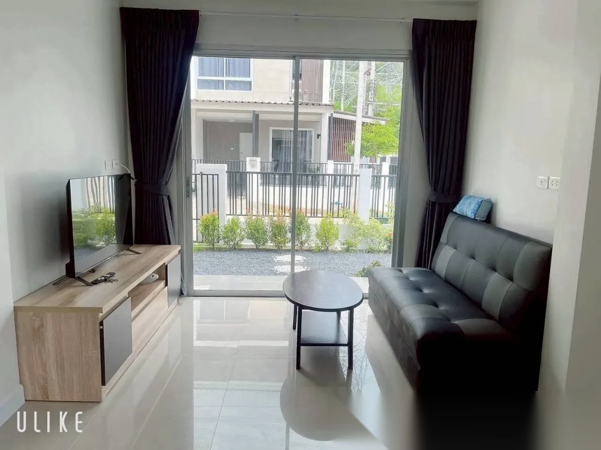 Таунхаус 3BR в комплексе Green Ville Phuket · Теп Красаттри · Вид в сад — фото 2