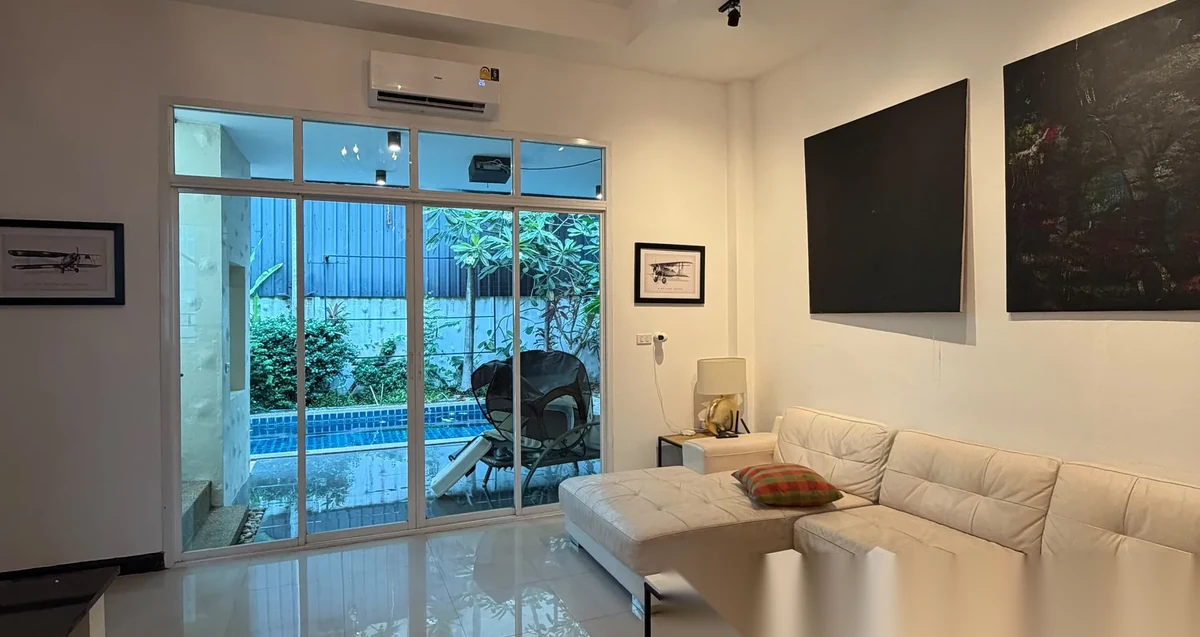 2 Bedroom Villa for rent at Saiyuan Med Village complex · Rawai · Pool View