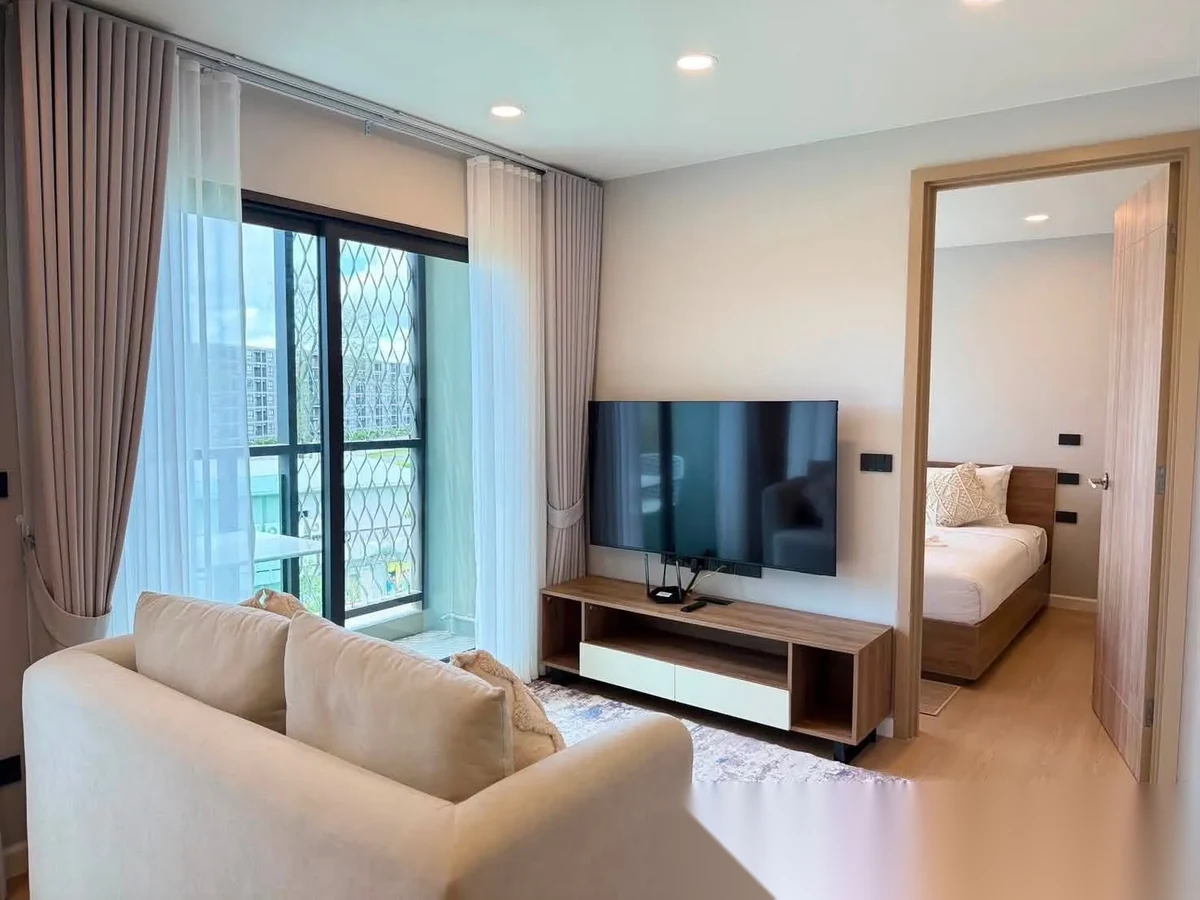 2 Bedroom Apartment for rent at Space Cherngtalay Condominium complex · Choeng Thale · Garden View — photo 3
