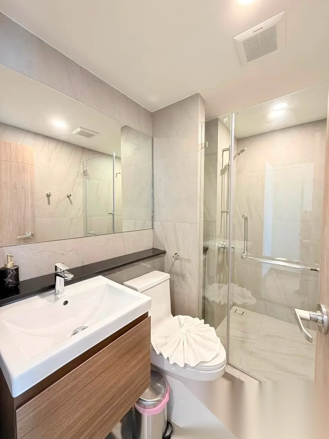 2 Bedroom Apartment for rent at Space Cherngtalay Condominium complex · Choeng Thale · Garden View — photo 5