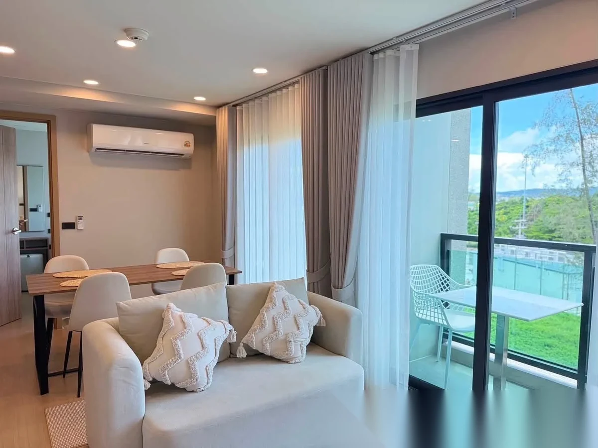2 Bedroom Apartment for rent at Space Cherngtalay Condominium complex · Choeng Thale · Garden View — photo 11