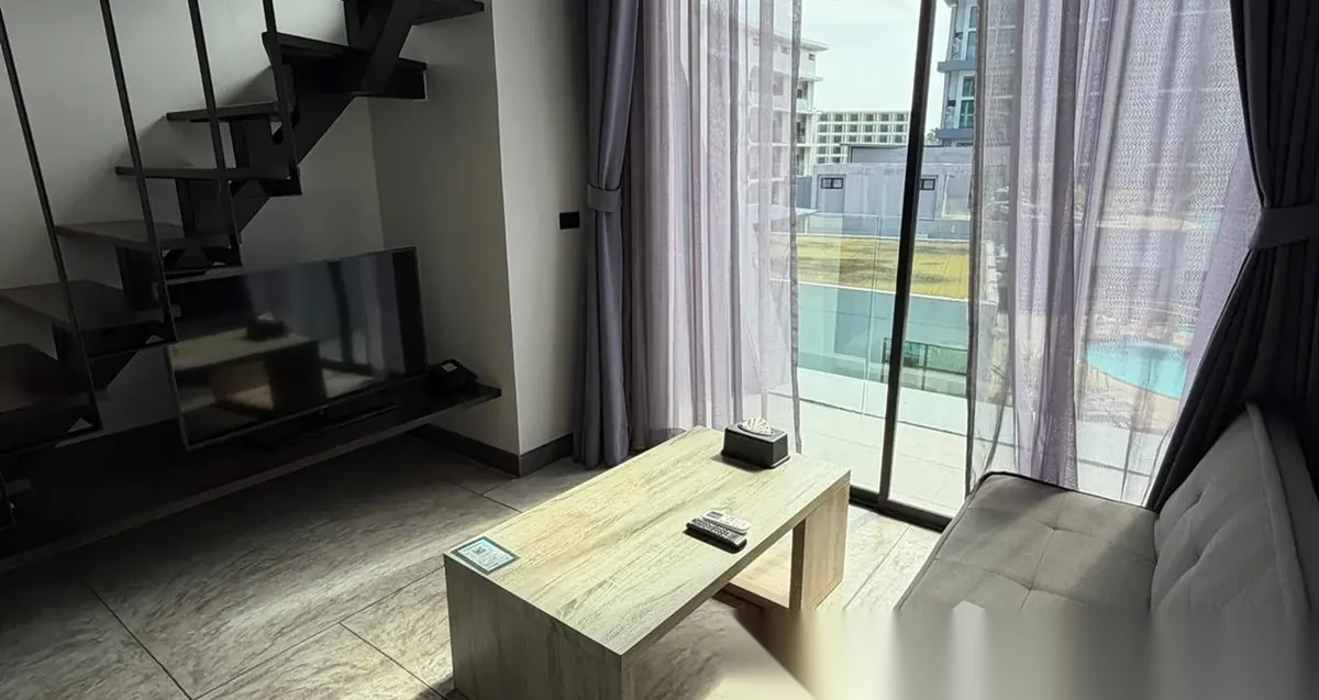 1 Bedroom Penthouse for sale at Utopia Loft complex · Rawai · Pool View — photo 2