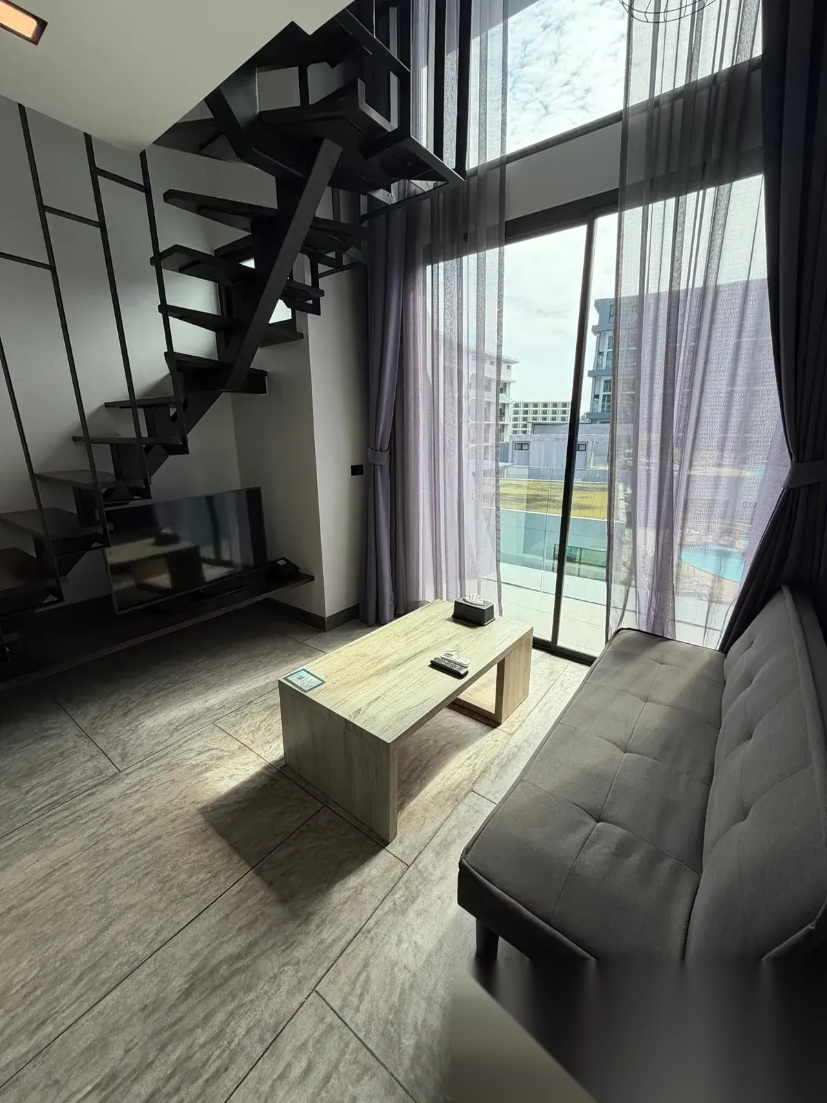 1 Bedroom Penthouse for sale at Utopia Loft complex · Rawai · Pool View