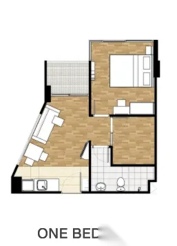 2 Bedroom Apartment for sale at Zcape I complex · Choeng Thale · Pool Access — photo 13