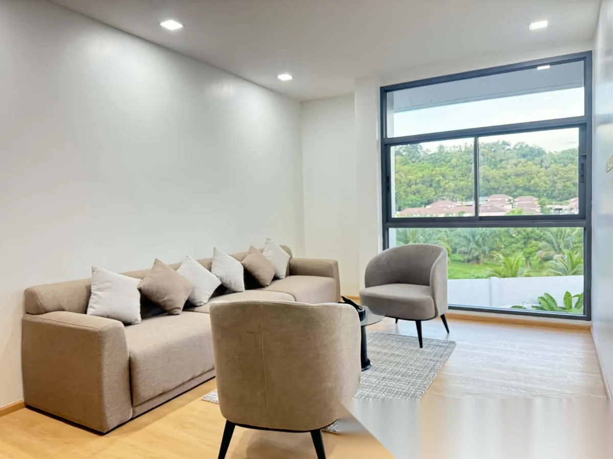 Вилла 5BR в комплексе Phuket City Home · Пхукет-таун · Вид на бассейн — фото 5