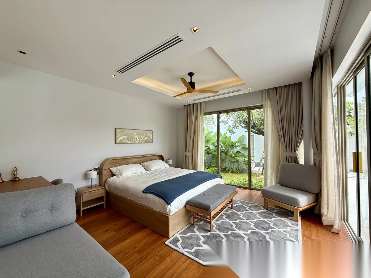 4 Bedroom Villa for rent at Botanica Foresta complex · Thep Krasattri · Pool View — photo 2