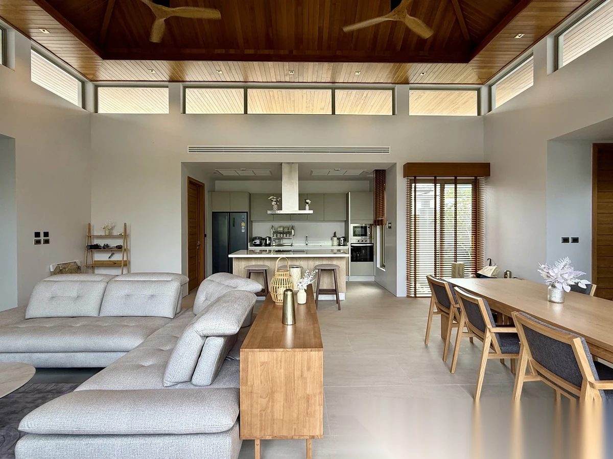 4 Bedroom Villa for rent at Botanica Foresta complex · Thep Krasattri · Pool View — photo 12