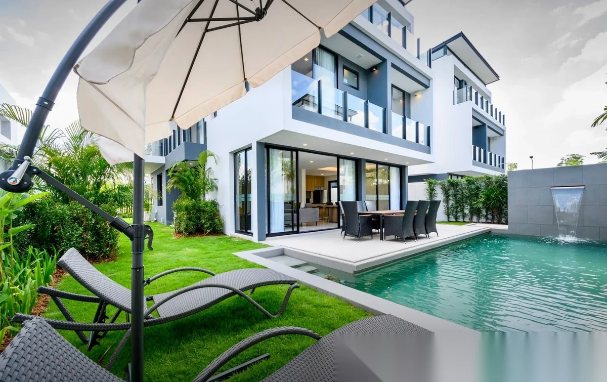 5 Bedroom Villa for rent at Laguna Park 2 complex · Choeng Thale · Pool View — photo 3