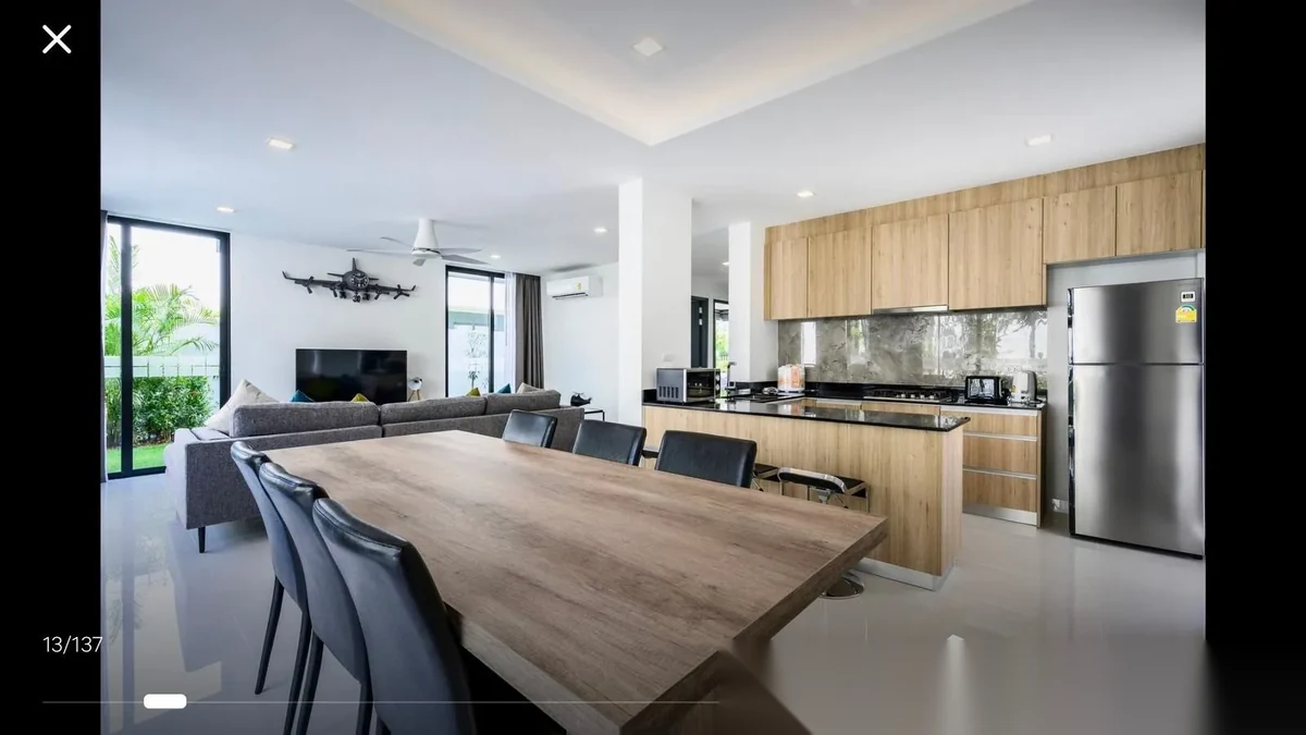5 Bedroom Villa for rent at Laguna Park 2 complex · Choeng Thale · Pool View — photo 5