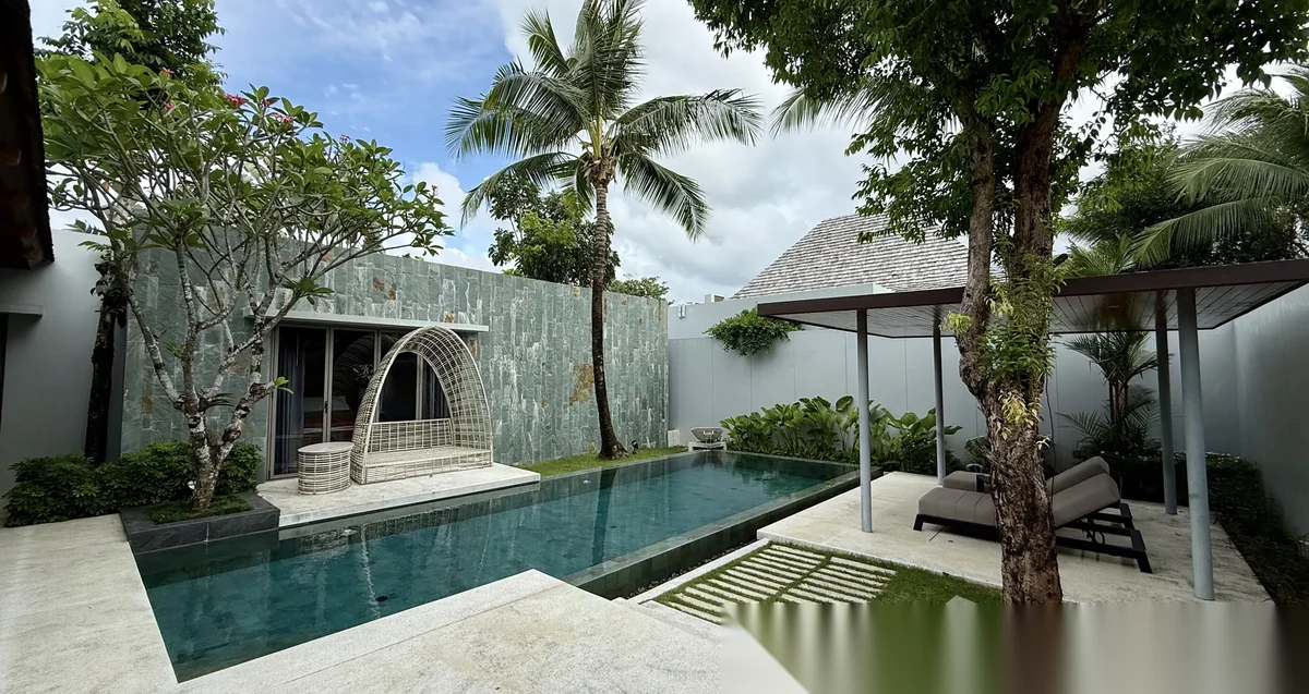 2 Bedroom Villa for rent at Anchan Hills complex · Si Sunthon · Pool View