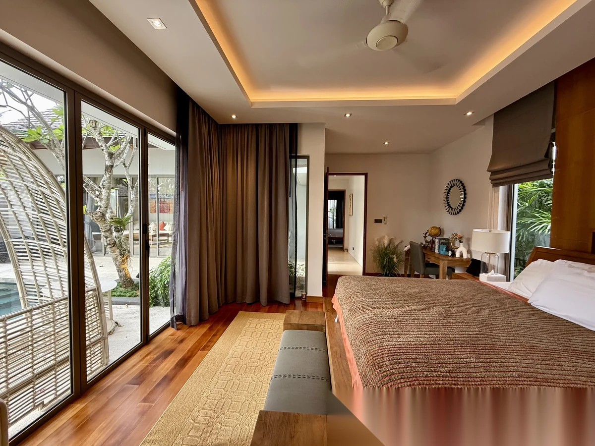 2 Bedroom Villa for rent at Anchan Hills complex · Si Sunthon · Pool View — photo 7