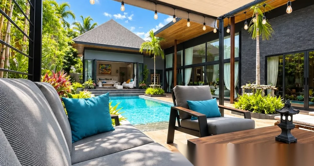4 Bedroom Villa for rent at Suksan Fusion complex · Rawai