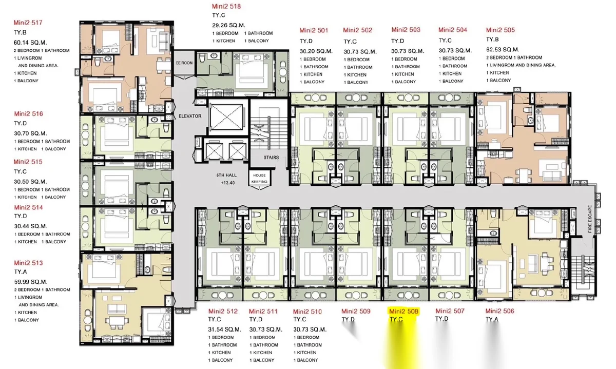 Studio Apartment for sale at Utopia Dream U2 complex · Rawai · Pool Access — photo 2