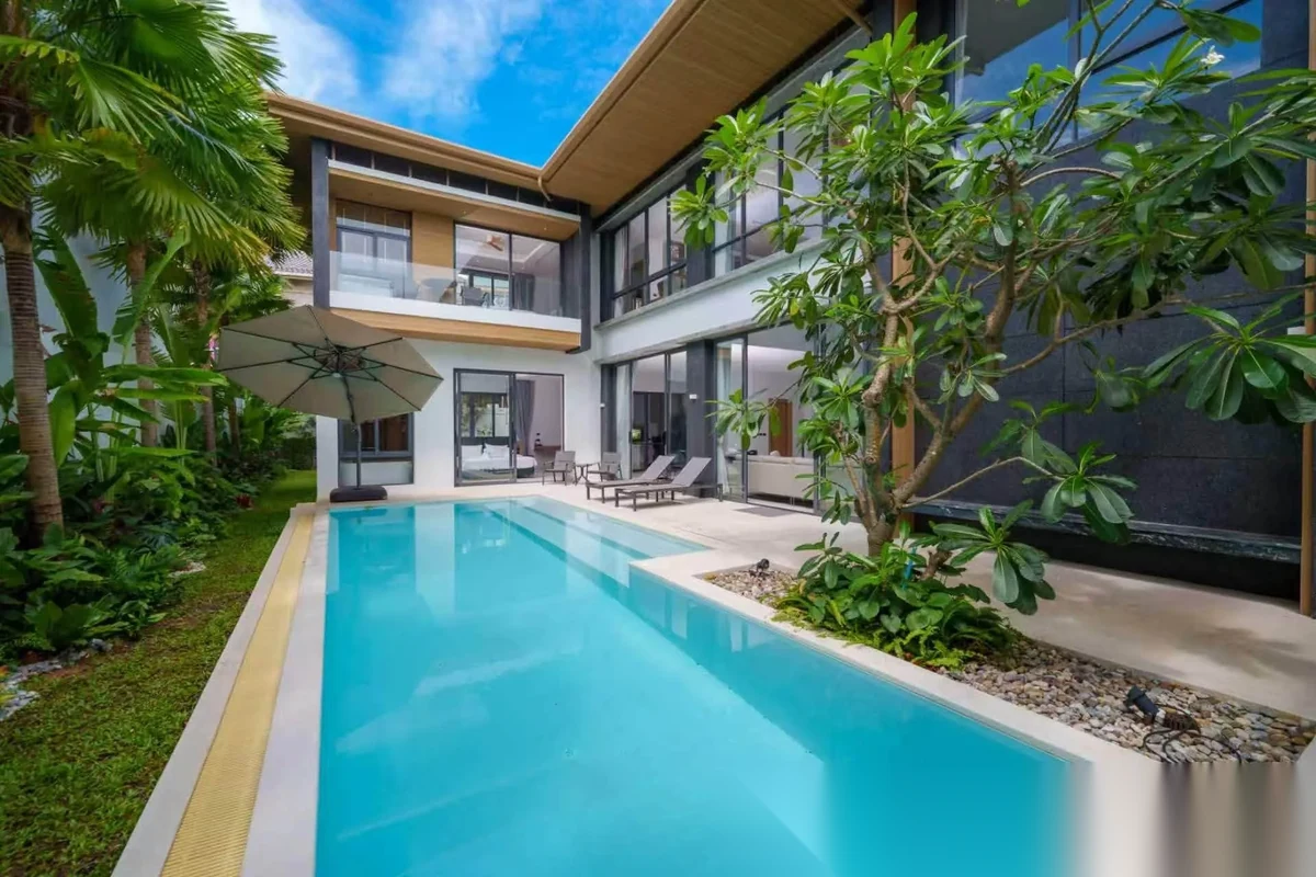 5 Bedroom Villa for rent at Mouana Grande Ko Keao complex · Ko Kaeo · Pool View — photo 2