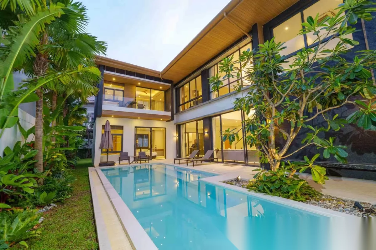 5 Bedroom Villa for rent at Mouana Grande Ko Keao complex · Ko Kaeo · Pool View — photo 3