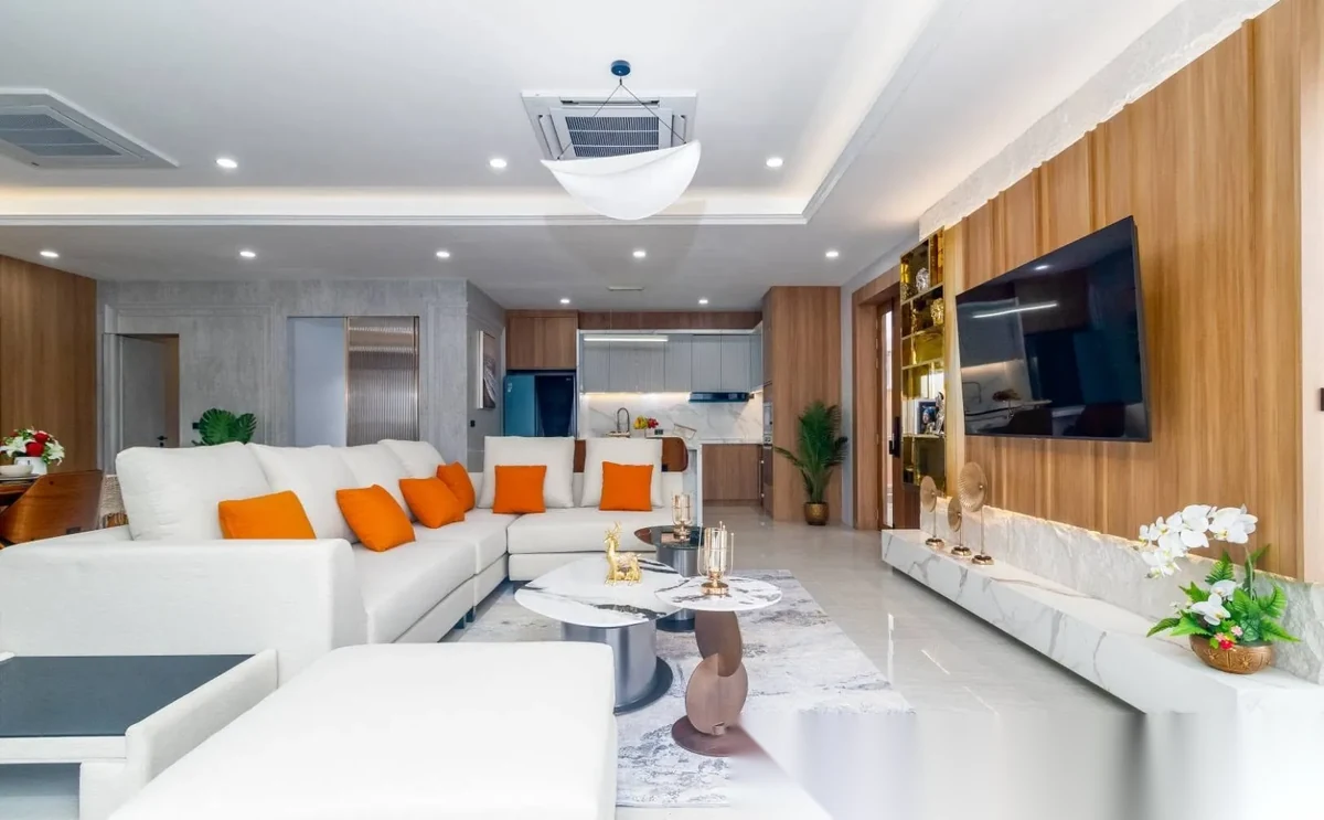 Вилла 4BR в комплексе Sierra Vista · Си Сунтон · Вид на бассейн — фото 10