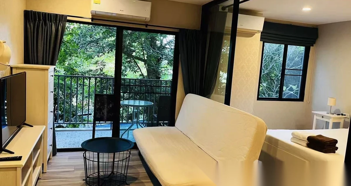 Studio Apartment for sale at The Title Residencies complex · Sakhu · Pool View — photo 2