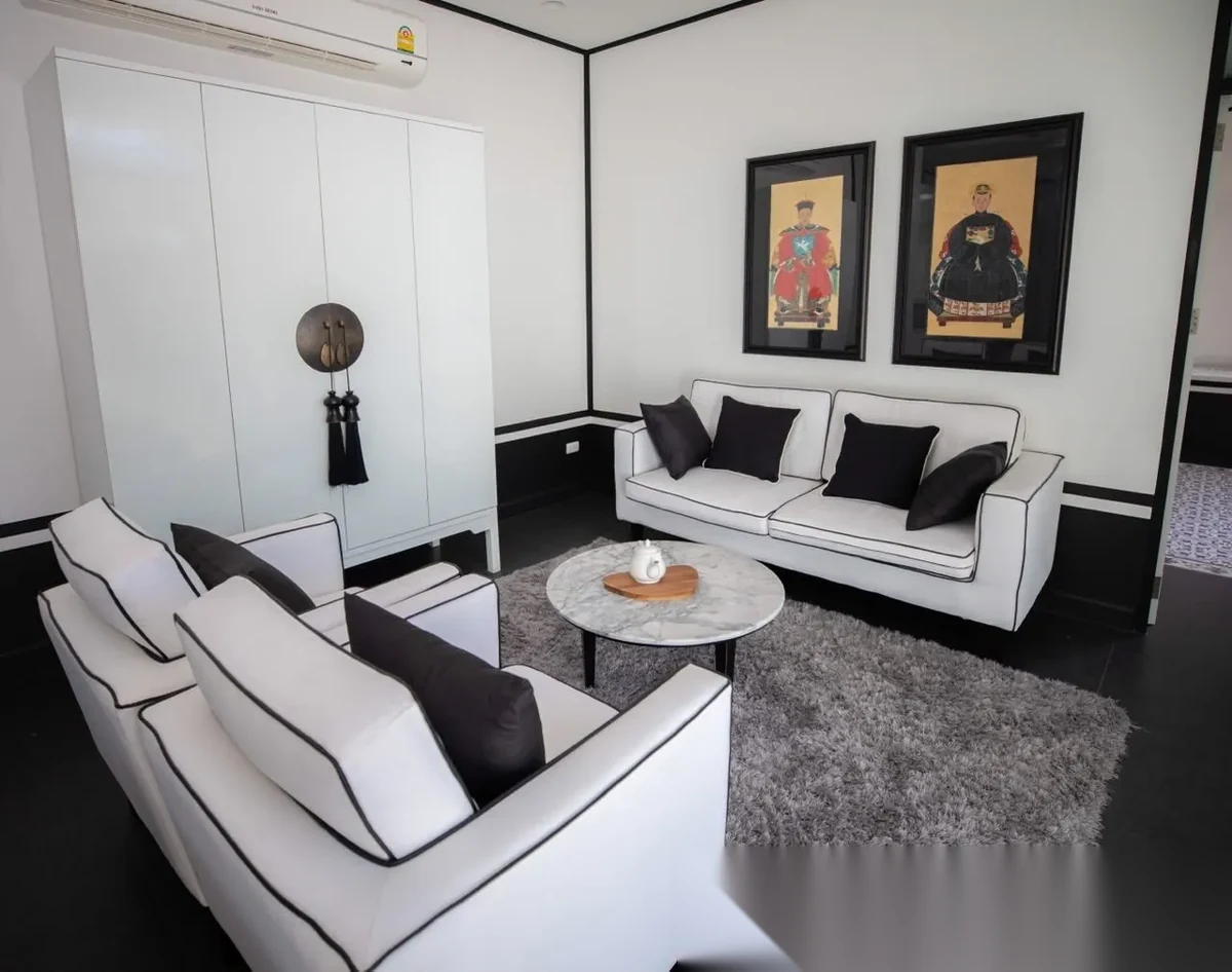 Вилла 3BR в комплексе Mono Loft Villas Palai · Чалонг · Вид на бассейн — фото 5