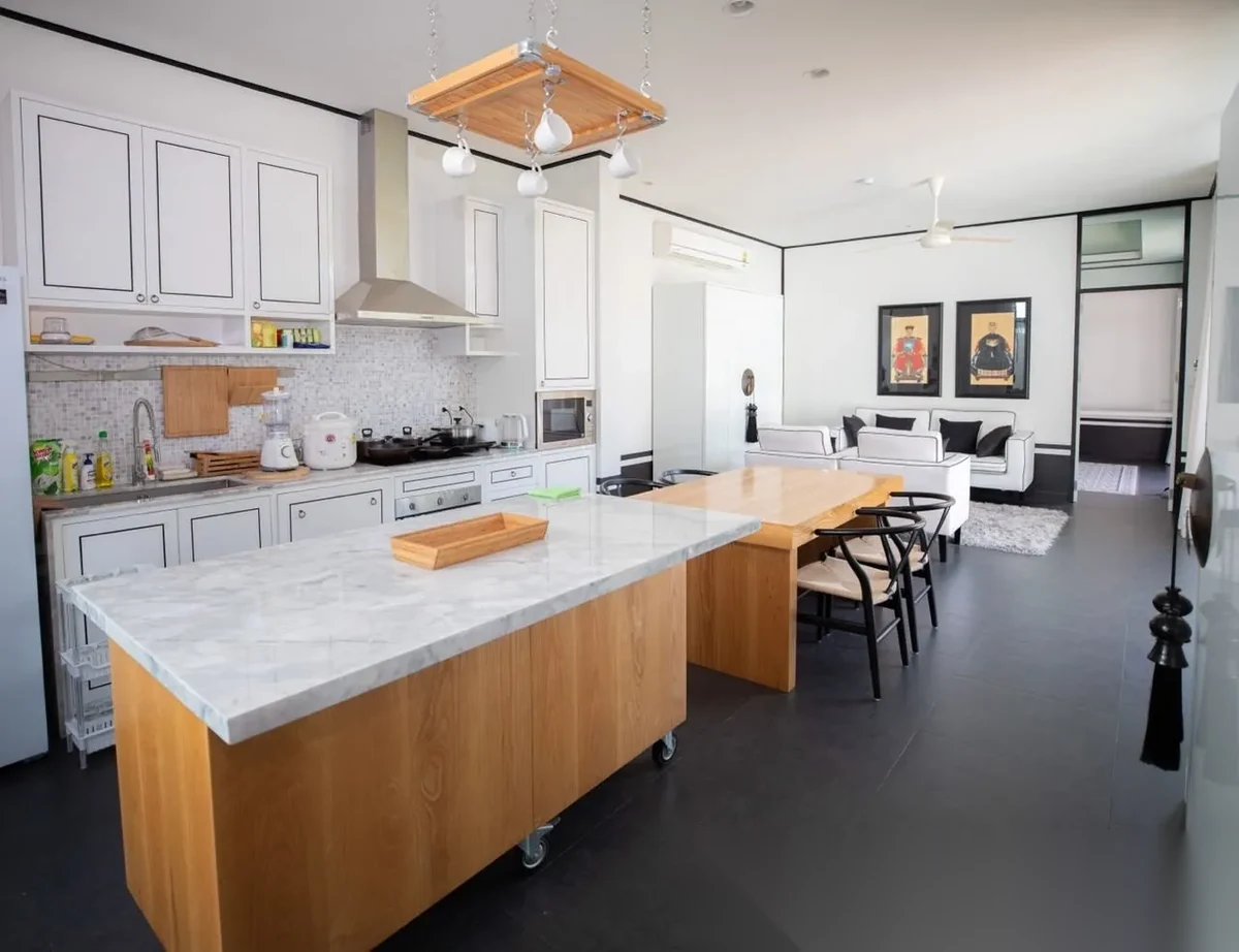Вилла 3BR в комплексе Mono Loft Villas Palai · Чалонг · Вид на бассейн — фото 7
