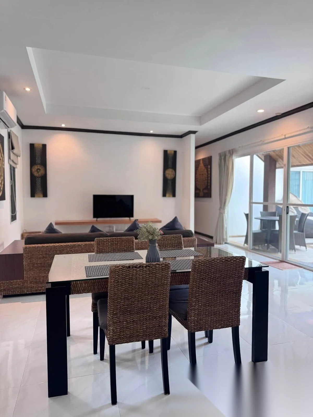 Вилла 3BR · Раваи · Вид на бассейн — фото 4