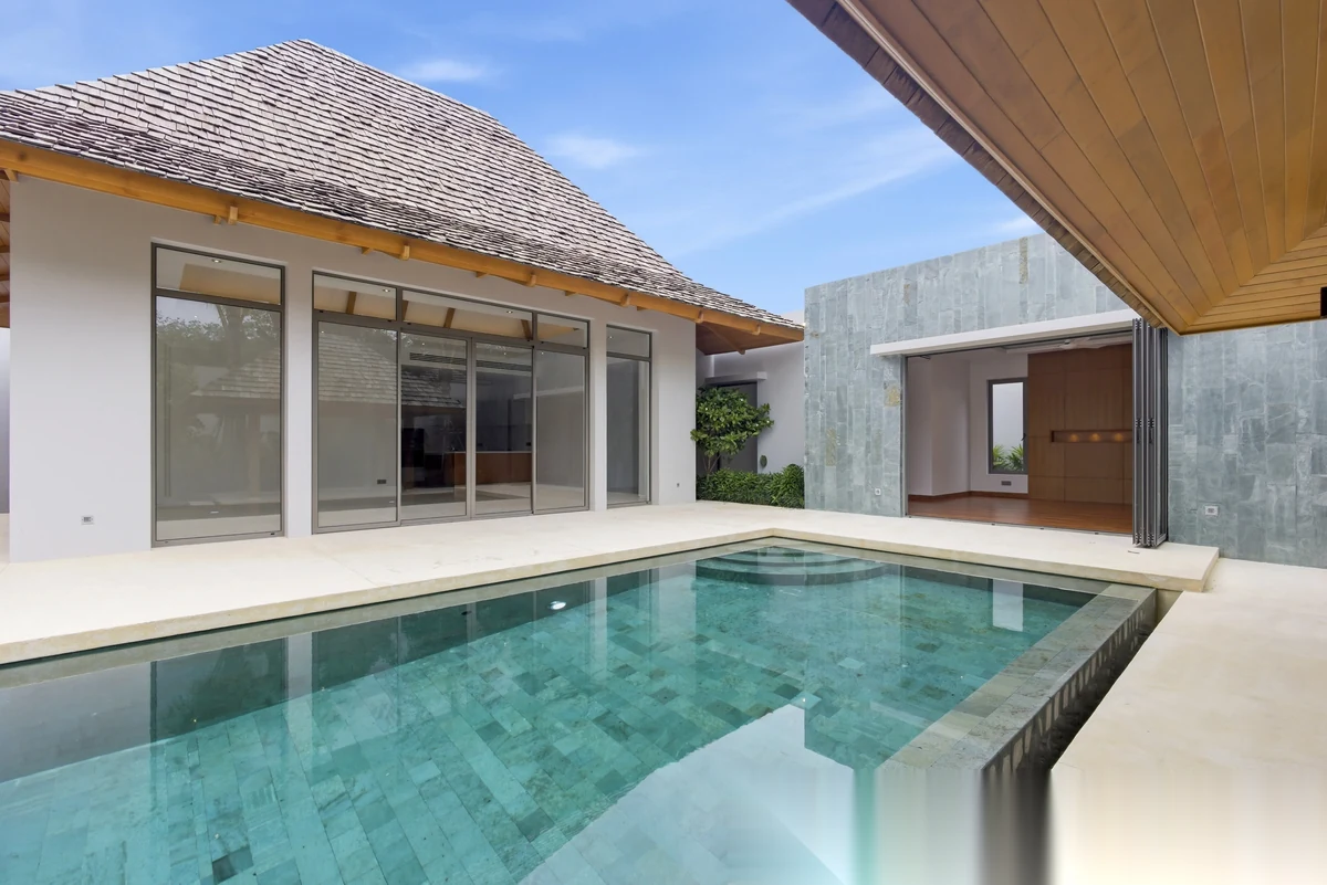 3 Bedroom Villa for sale at Anchan Indigo complex · Thep Krasattri · Pool View — photo 2