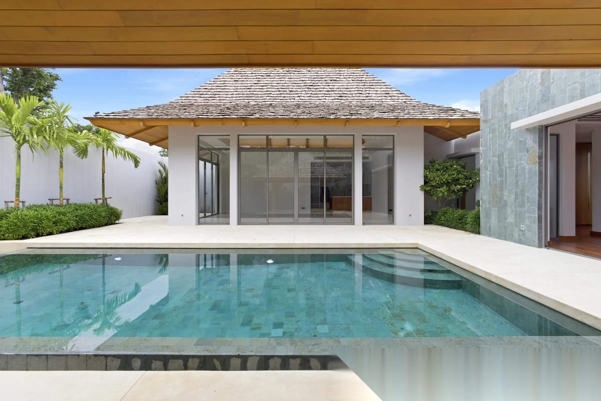 3 Bedroom Villa for sale at Anchan Indigo complex · Thep Krasattri · Pool View — photo 3