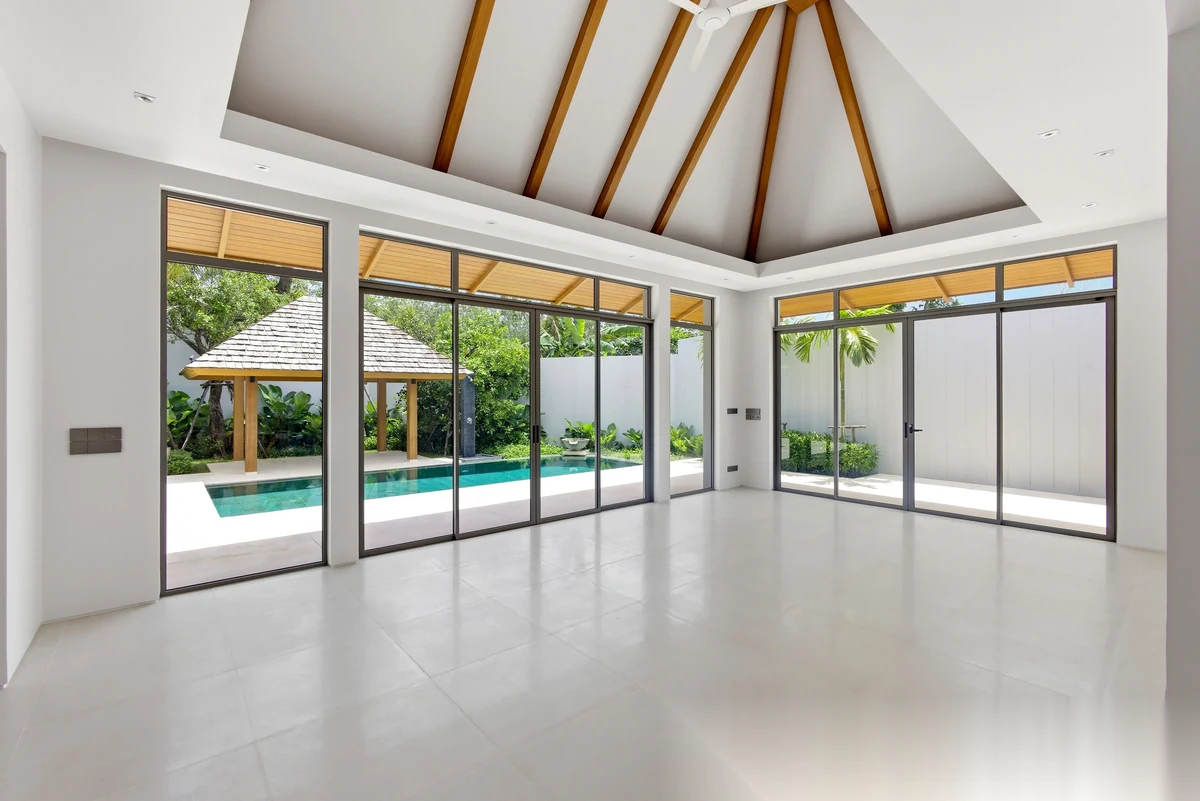 3 Bedroom Villa for sale at Anchan Indigo complex · Thep Krasattri · Pool View — photo 4