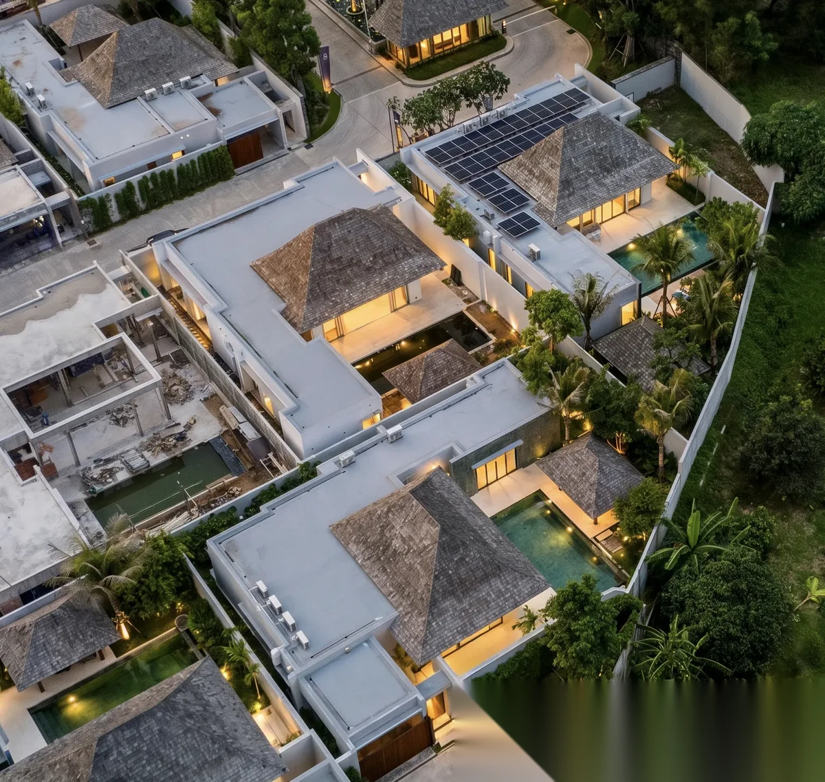 3 Bedroom Villa for sale at Anchan Indigo complex · Thep Krasattri · Pool View — photo 15