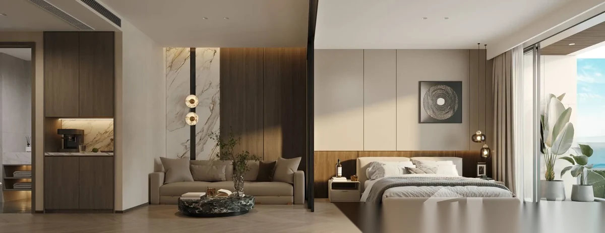Апартаменты 1BR в ЖК AYANA Heights Seaview Residence · Чернг Тале / Bang Tao · Вид на море — фото 4
