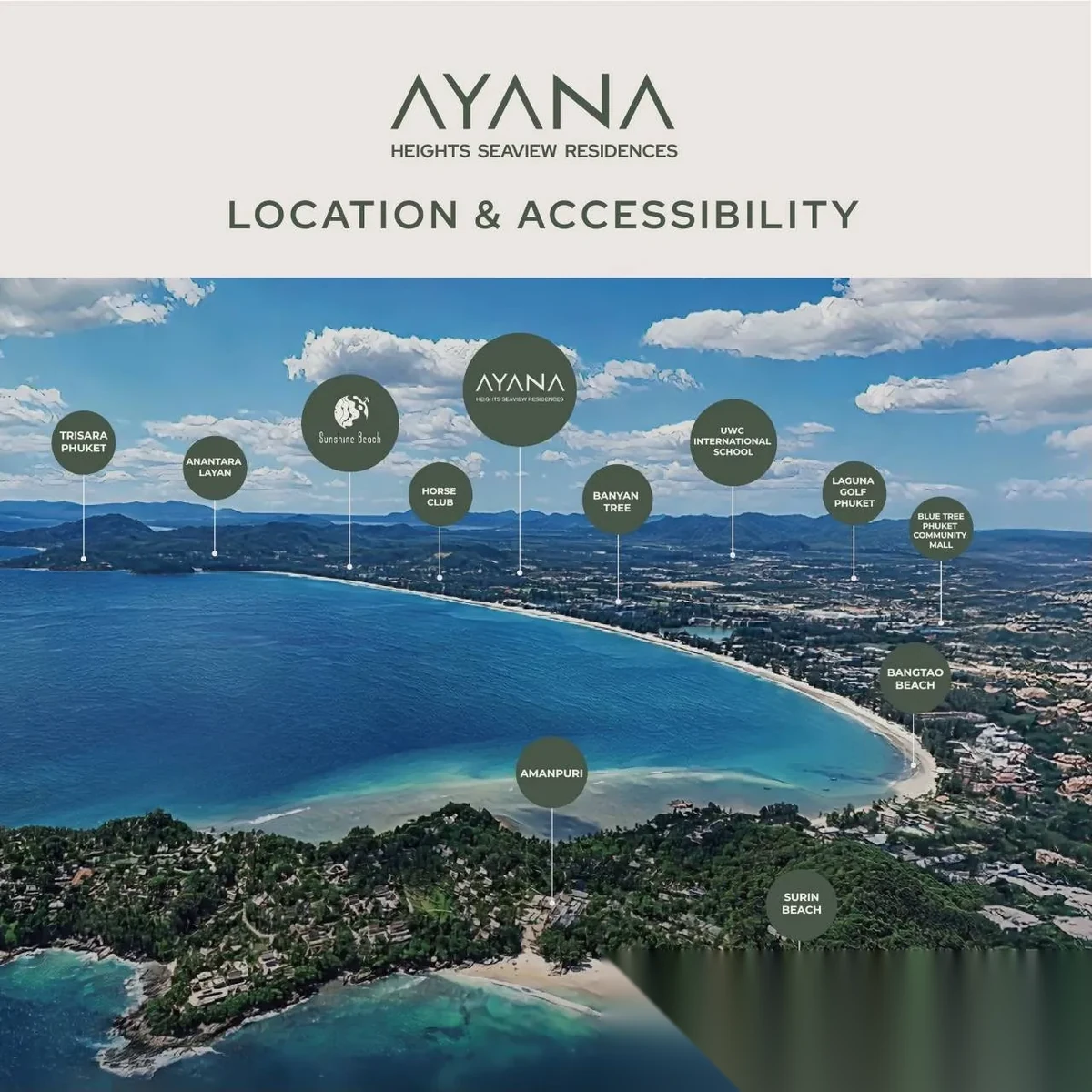Апартаменты 1BR в ЖК AYANA Heights Seaview Residence · Чернг Тале / Bang Tao · Вид на море — фото 9