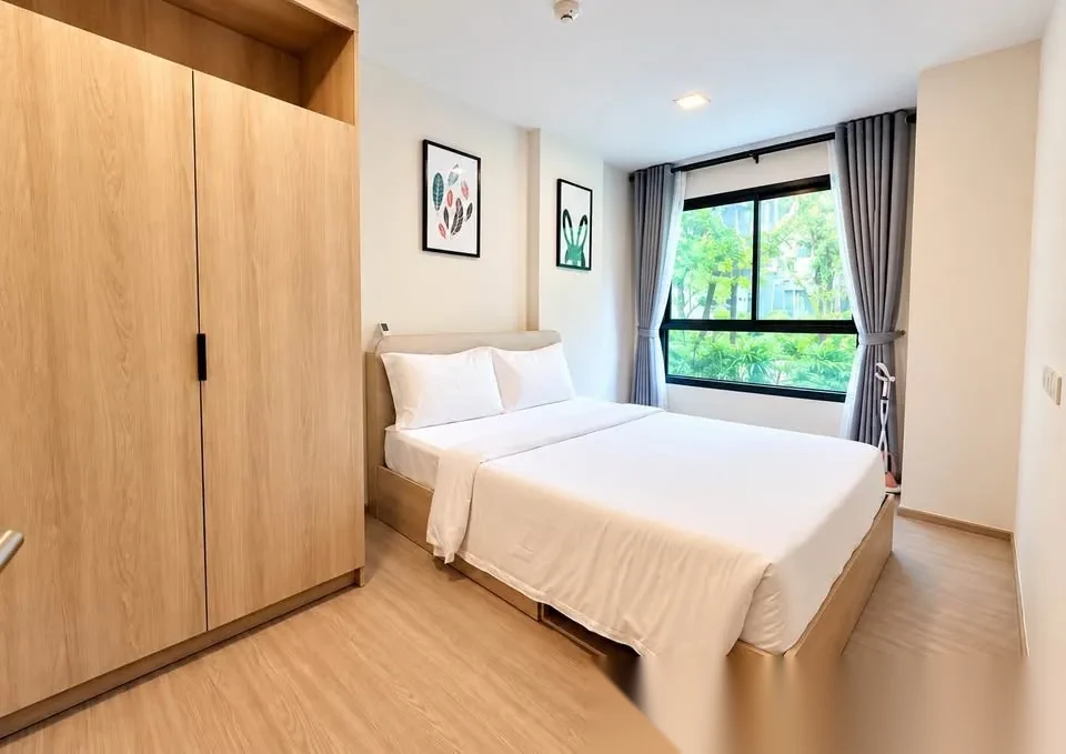 Апартаменты 2BR в ЖК Dcondo Reef Phuket · Кату · Вид в сад — фото 3