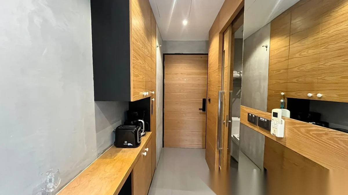 Studio Apartment for rent at The Woods Natural Park complex · Kamala · Garden View — photo 11